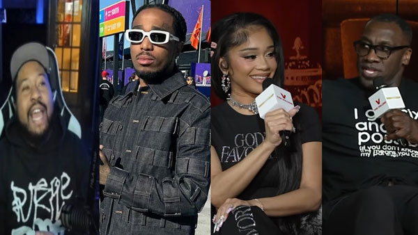 Unc too Lit! Akademiks reacts to Uncle Shay Shay asking Saweetie about her relationship with Quavo!